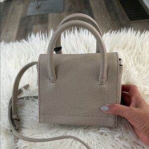 MAT & NAT Elegant Beige Mini Bag
